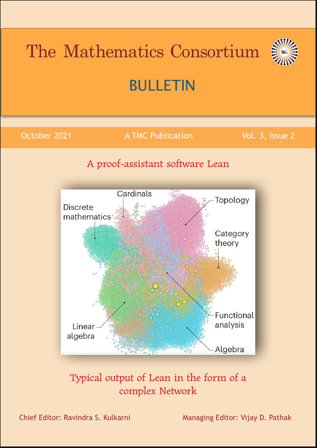 Cover Page - The Mathematics Consortium Bulletin October 2021 Vol. 3, Issue 2