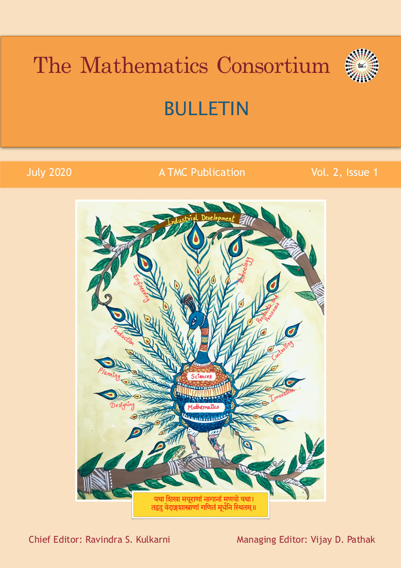 Cover Page - The Mathematics Consortium Bulletin July 2020 Vol. 2, Issue 1