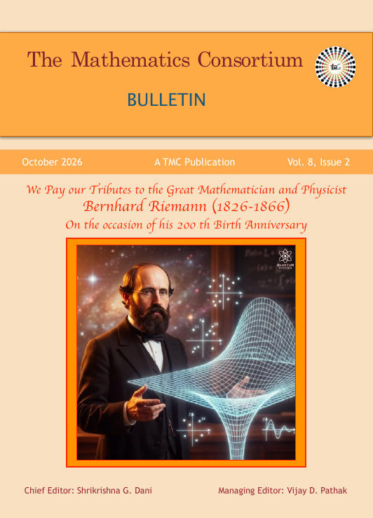 The Mathematics Consortium Bulletin July 2026 Vol. 8, Issue 2